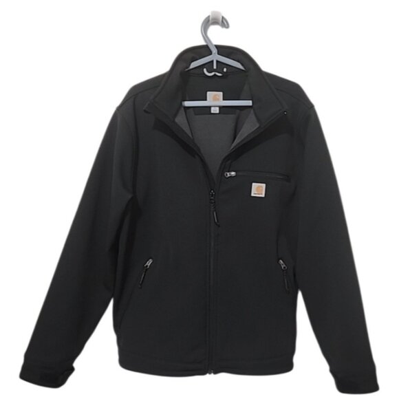 Carhartt Crowley Soft Shell Fleece- Lined Heavy Workwear Jacket - Picture 3 of 16